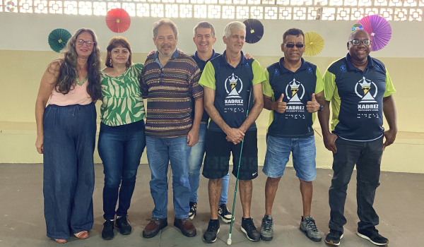 Conheça a equipe JF Águia de xadrez para deficientes visuais do projeto Jogada de Mestre